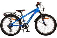 Volare cross kinderfiets - jongens - 20 inch - blauw - 6 versnellingen