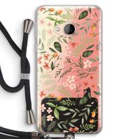 Sweet little flowers: HTC U Play Transparant Hoesje met koord