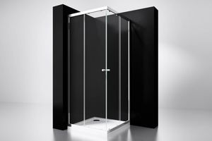 Project Douche Hoekinstap 100X100X190Cm Glas 5Mm