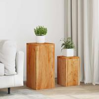 VidaXL Plantenstandaards 2 st massief acaciahout