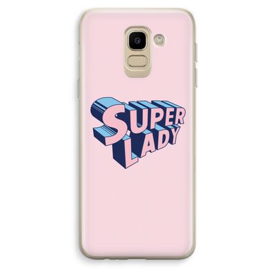 Superlady: Samsung Galaxy J6 (2018) Transparant Hoesje