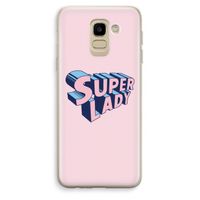 Superlady: Samsung Galaxy J6 (2018) Transparant Hoesje Superlady: Samsung Galaxy J6 (2018) Transparant Hoesje