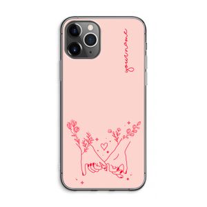 Best Friends: iPhone 11 Pro Max Transparant Hoesje
