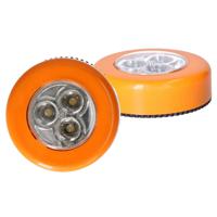 Pompoen verlichting - 2x - led - 6,6 cm - 4 kleuren - pompoen lampje - pompoenlichtje - Halloween