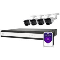 ABUS Performance Line TVVR33842T Analoog, AHD Bewakingscameraset 8-kanaals Met 4 cameras 2560 x 1940 Pixel 1 TB - thumbnail