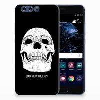 Silicone Back Case Huawei P10 Plus Skull Eyes