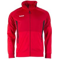 Hummel 108013 Authentic Poly FZ Jacket - Red-Black - S