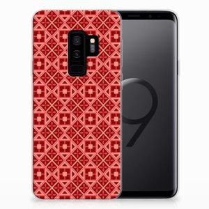 Samsung Galaxy S9 Plus TPU bumper Batik Rood