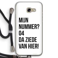 Da ziede van hier: Samsung Galaxy A5 (2017) Transparant Hoesje met koord