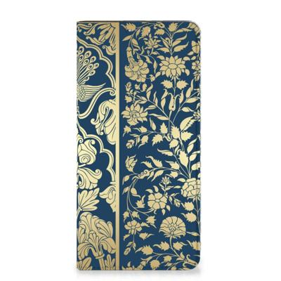 Samsung Galaxy A14 5G Smart Cover Beige Flowers Samsung Galaxy A14 5G Smart Cover Beige Flowers