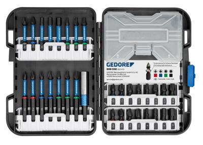 Gedore Torsiebitsortiment | 1/4" | 32-dlg | PH+PZ+IN+TX - 3517470