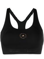 adidas by Stella McCartney brassière de sport à logo imprimé - Noir