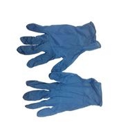 ATV Handschoenen Nitril Blauw 1 Paar - Maat L