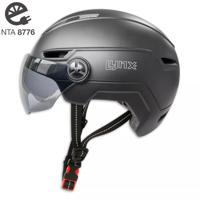 Lynx Visor Pro Scooter en Fietshelm met Vizier NTA8776 Zwart maat 58 61 cm (L/XL)