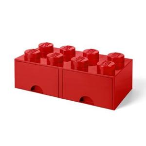 LEGO® Brick 8 Opbergbox Met Lade - Rood