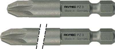 Rotec PRO Krachtbit PZ 2 L=70mm E 6,3 BASIC - 805.00051 - 805.00051