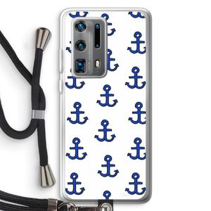 Ankers: Huawei P40 Pro Plus Transparant Hoesje met koord