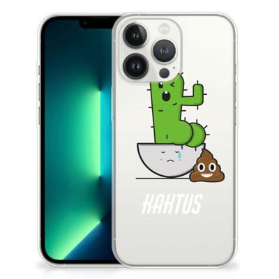 iPhone 13 Pro Max Telefoonhoesje met Naam Cactus Poo