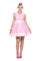 Jurk party babe roze