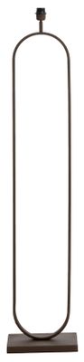 Light & Living Vloerlamp 'Jamiri' 142cm, kleur Bruin (excl. kap)