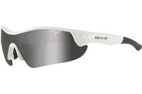Trivio - fietsbril vento nova wit lens zwart / mirror