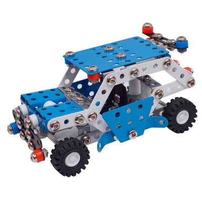 Metal Techno Bouwpakket Delta Police 15,5 Cm Staal Blauw/grijs 269-delig Metal Techno Bouwpakket Delta Police 15,5 Cm Staal Blauw/grijs 269-delig