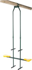 SwingKing Duoschommel 99 x 23,5 cm Staal Groen/Geel