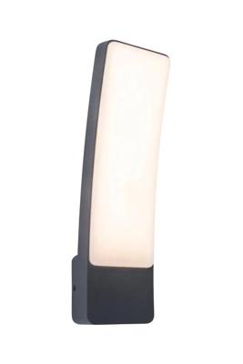 Wandlamp buiten zwart led &apos;Kira&apos; wandlamp led lamp 4000k 31 cm