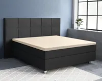 Primaviera Deluxe Topper Satijn Hoeslaken Zand 160 x 200 cm