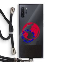 Run The World: Samsung Galaxy Note 10 Plus Transparant Hoesje met koord