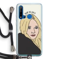 Ashley: Huawei P20 Lite (2019) Transparant Hoesje met koord