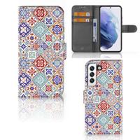 Samsung Galaxy S22 | Bookcase | Tiles Color