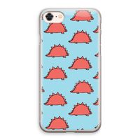 Dinosawrr: iPhone 8 Transparant Hoesje Dinosawrr: iPhone 8 Transparant Hoesje