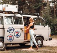 Oud Hollandse camper stickers