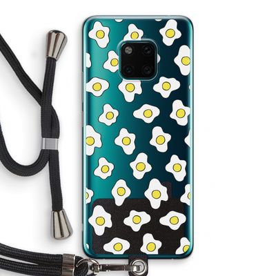 Spiegeleitjes: Huawei Mate 20 Pro Transparant Hoesje met koord