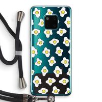 Spiegeleitjes: Huawei Mate 20 Pro Transparant Hoesje met koord