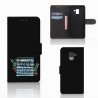 Samsung Galaxy A8 Plus (2018) Leuk Hoesje Boho Beach - thumbnail