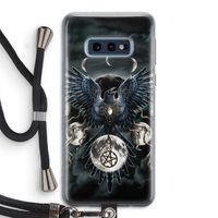 Sinister Wings: Samsung Galaxy S10e Transparant Hoesje met koord