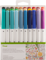 Cricut 2004060 viltstift Fijn Zwart, Blauw, Groen, Magenta, Rood, Turkoois, Geel 30 stuk(s) - thumbnail