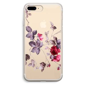 Mooie bloemen: iPhone 7 Plus Transparant Hoesje