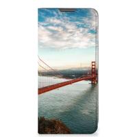 Motorola Moto G22 | Book Cover | Golden Gate Bridge