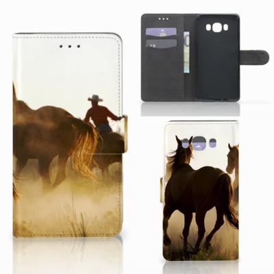 Samsung Galaxy J7 2016 | Telefoonhoesje | Met pasjeshouder | Design Cowboy Samsung Galaxy J7 2016 | Telefoonhoesje | Met pasjeshouder | Design Cowboy