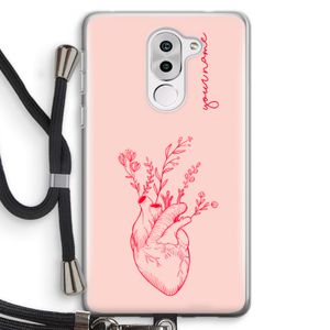 Blooming Heart: Honor 6X Transparant Hoesje met koord