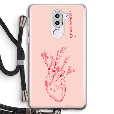 Blooming Heart: Honor 6X Transparant Hoesje met koord