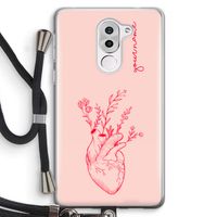 Blooming Heart: Honor 6X Transparant Hoesje met koord