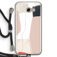 Lava: Samsung Galaxy A5 (2017) Transparant Hoesje met koord