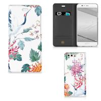 Huawei P10 Plus | Hoesje maken | Bird Flowers