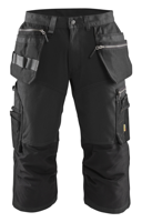 Blåkläder Piraatbroek stretch 15971343 | Zwart | Maat 50 - 7330509803134