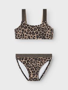 Name it zomer bikini meisjes - bruin - Nkfzeria