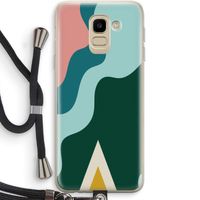 Noor B: Samsung Galaxy J6 (2018) Transparant Hoesje met koord